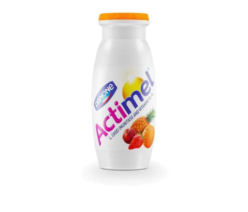Йогурт Актимель 1,4% 100г пляшка в асорт.