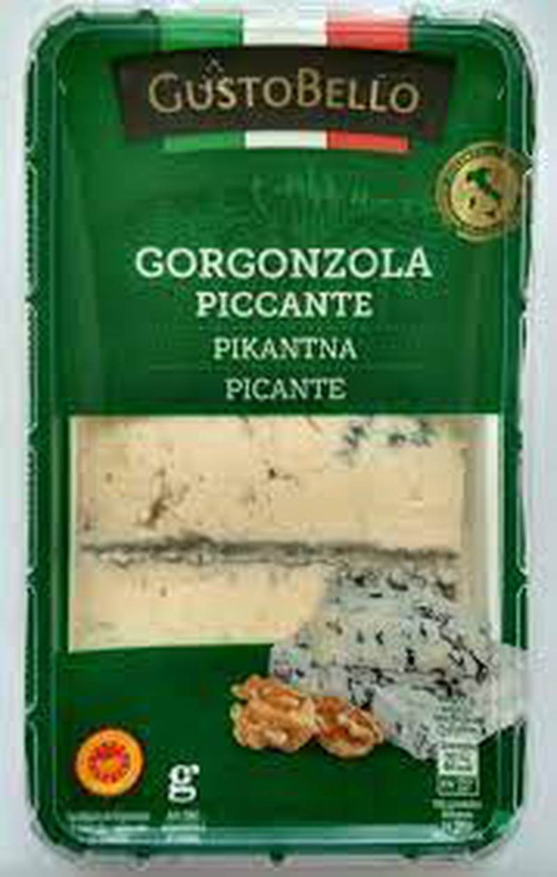 Сир з пліснявою ГБ горгонзола пікантна 150г/Польща