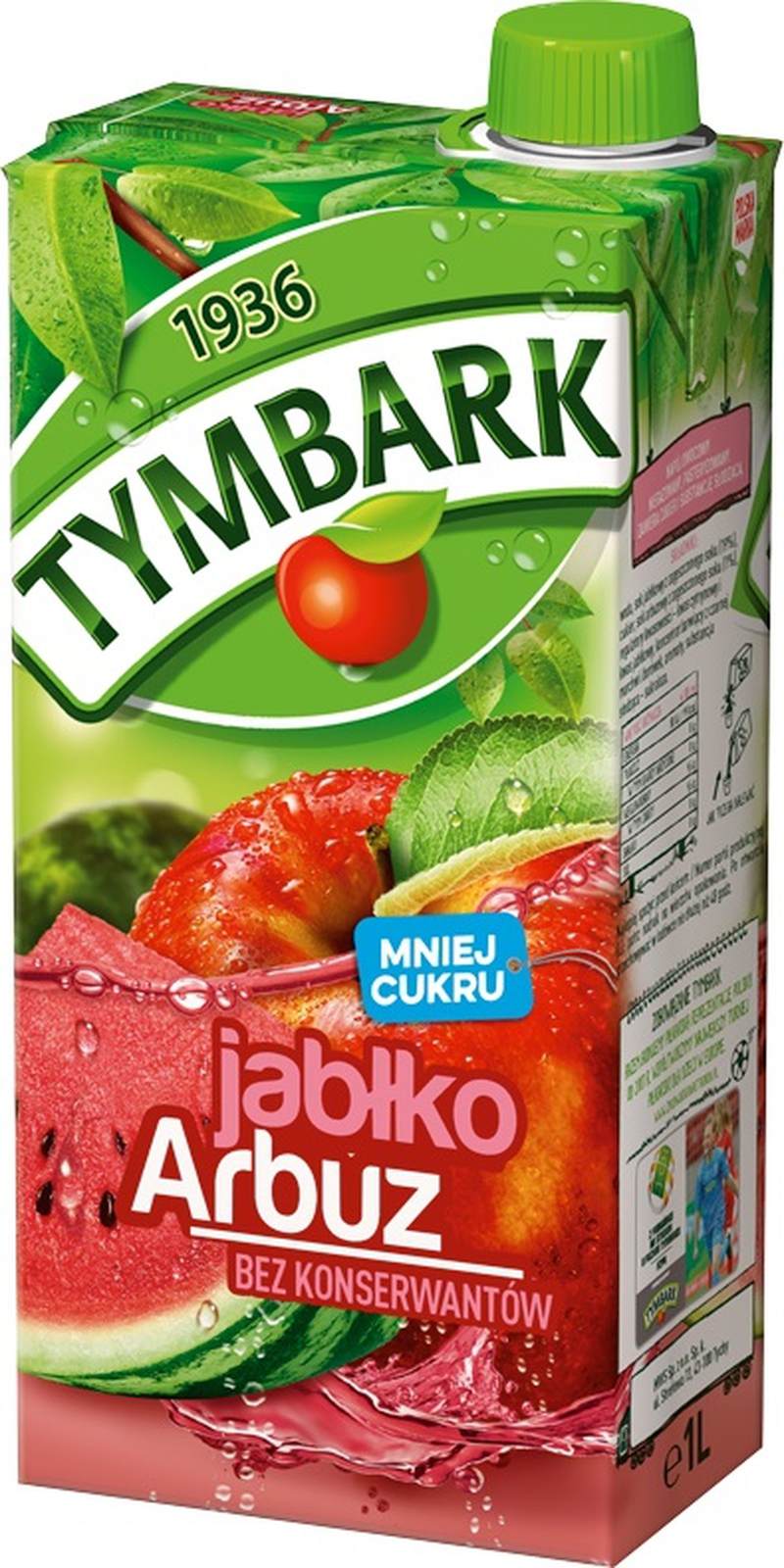 Напій Тумбарк яблуко/кавун 1л/Польща