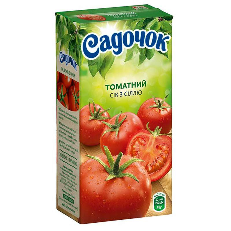 Сік Садочок томат 0,5л