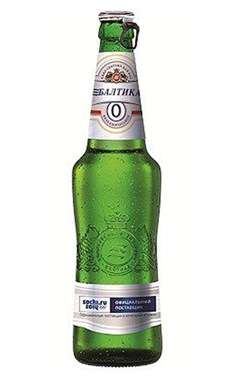 Пиво Балтика №0 б/а 0,5л