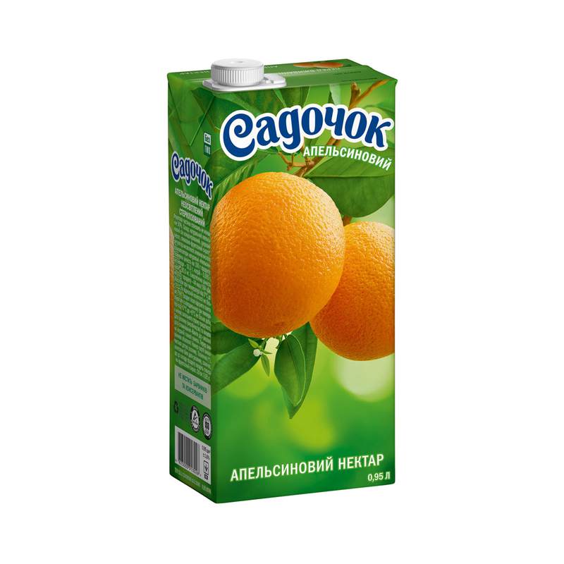 Сік Садочок апельсин 0,95л