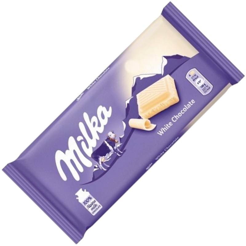 Шоколад Мілка білий шоколад 100г