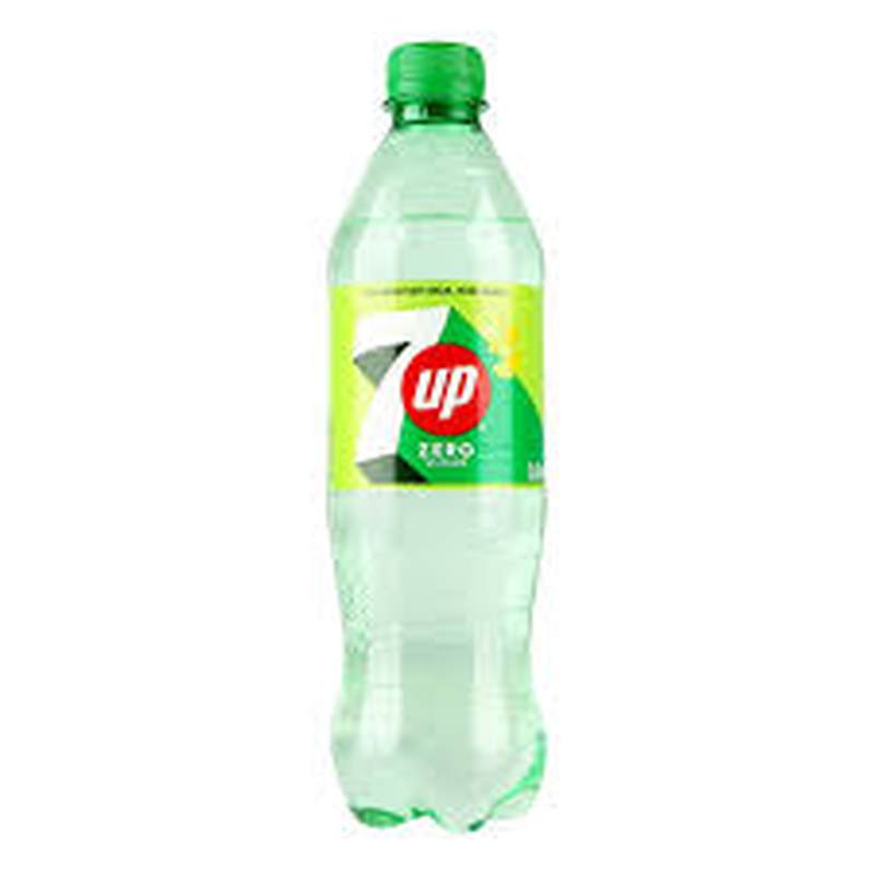 Вода солодка 7UP зеро 0,5л