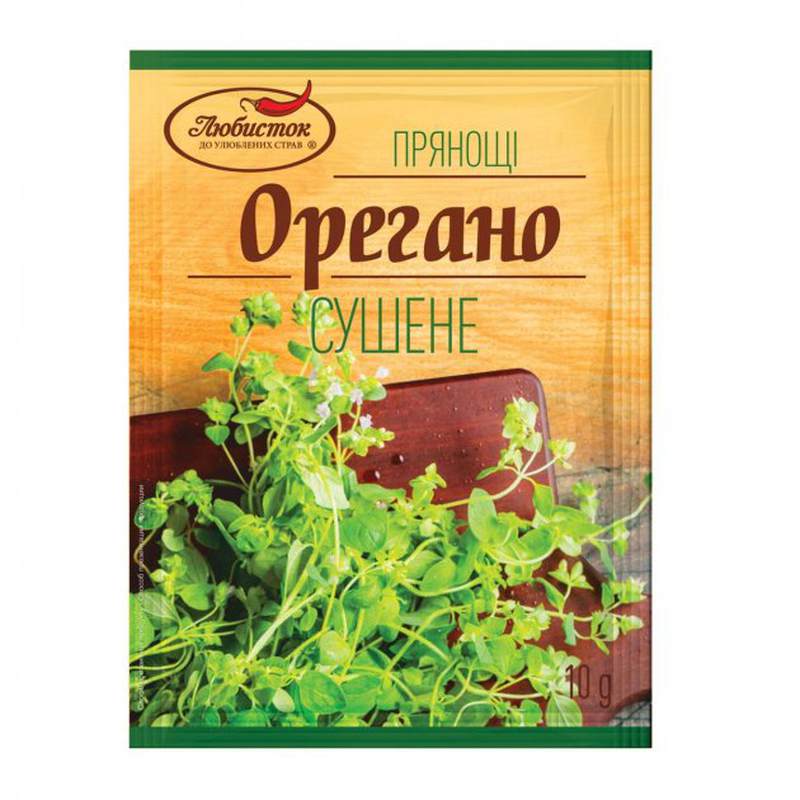 Приправа Любисток Орегано 10г