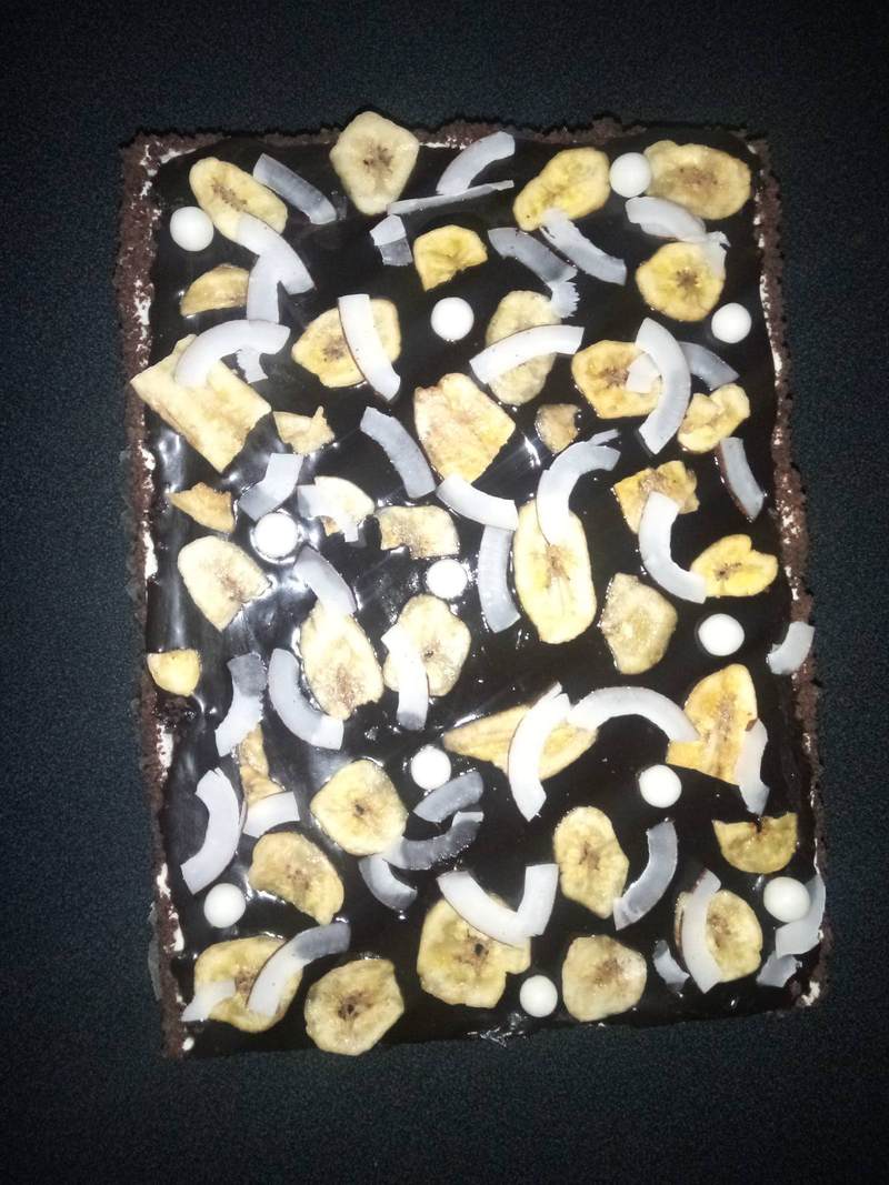 Торт Шоколадно-банановий 1кг