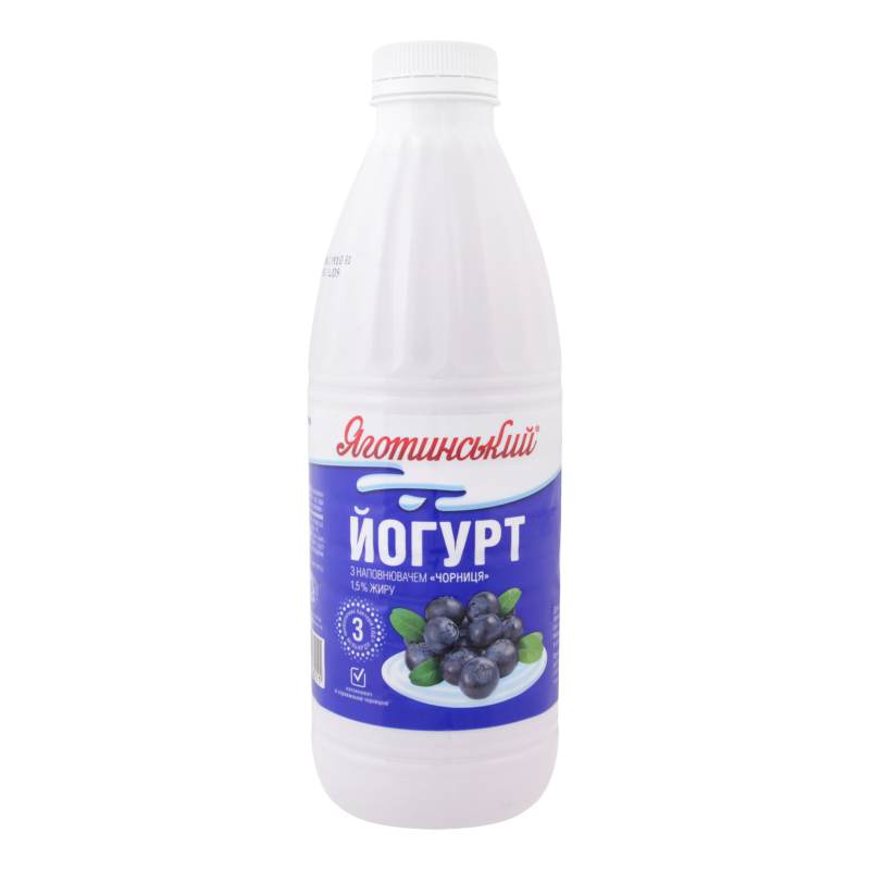 Йогурт Яготинський 1,5% 750г в асорт.
