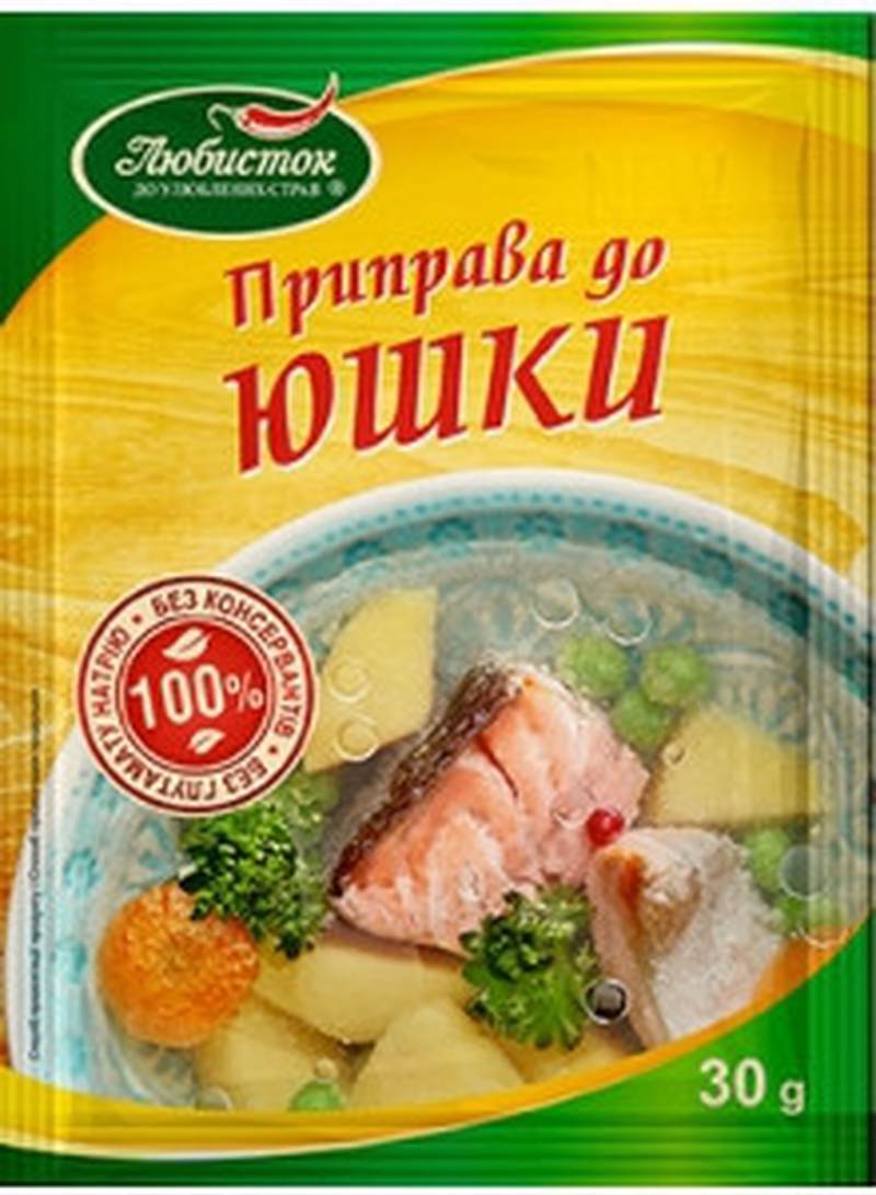 Приправа Любисток до юшки/ухи 30г