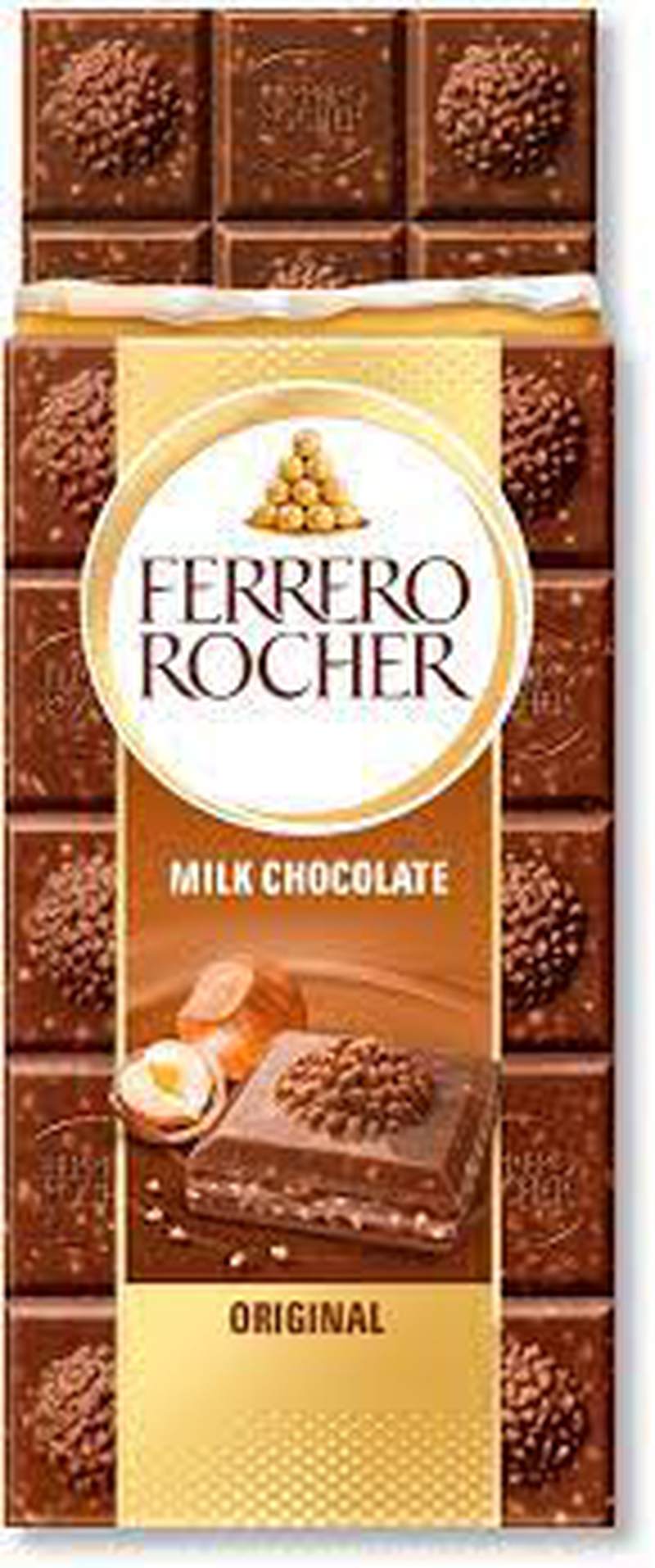 Шоколад молочний Ферреро Роше 90г асорт.
