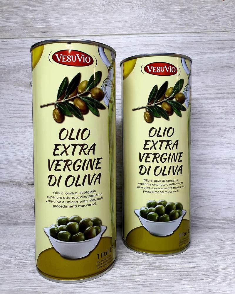 Олія оливкова ВезуВіо 1л ж/б