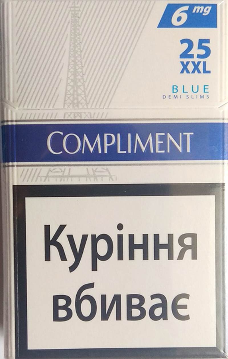 Сигарети Комплімент Blue Demi Slim 25