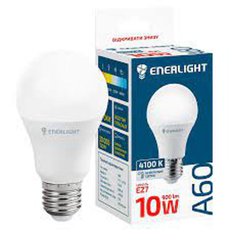 Лампа світлодіодна Енерлайт 10Вт (А60/Е27)
