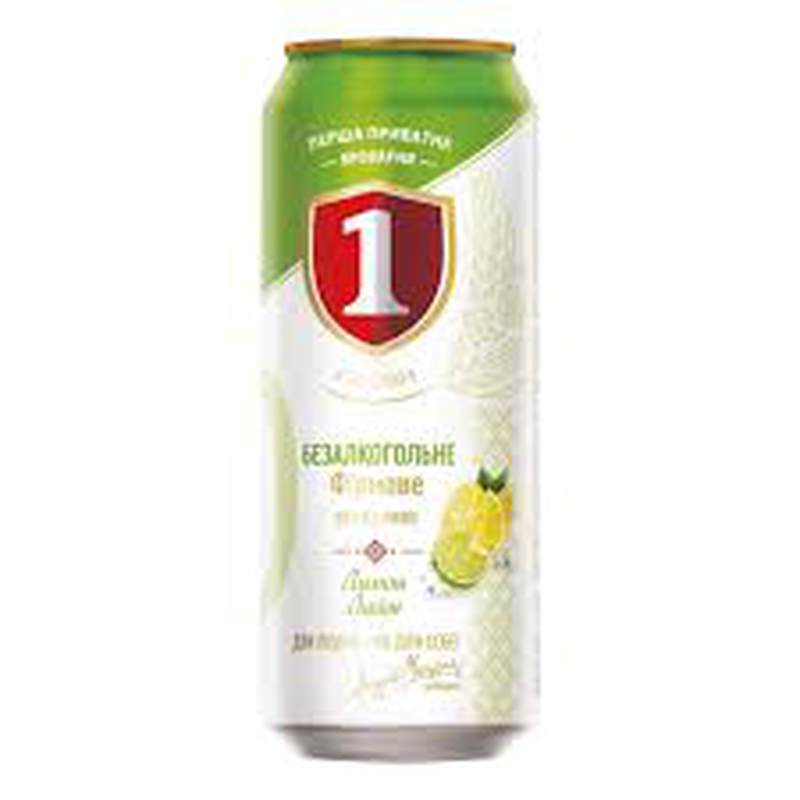 Пиво ППБ Безалкогольне лимон/лайм 0,5л ж/б