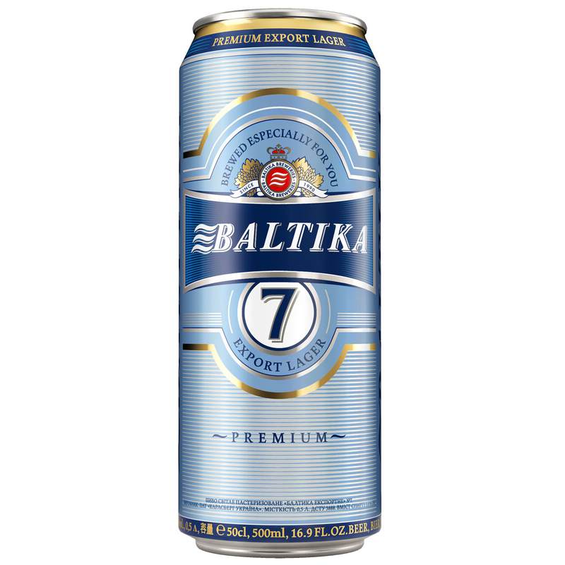 Пиво Балтика №7 0,5л ж/б