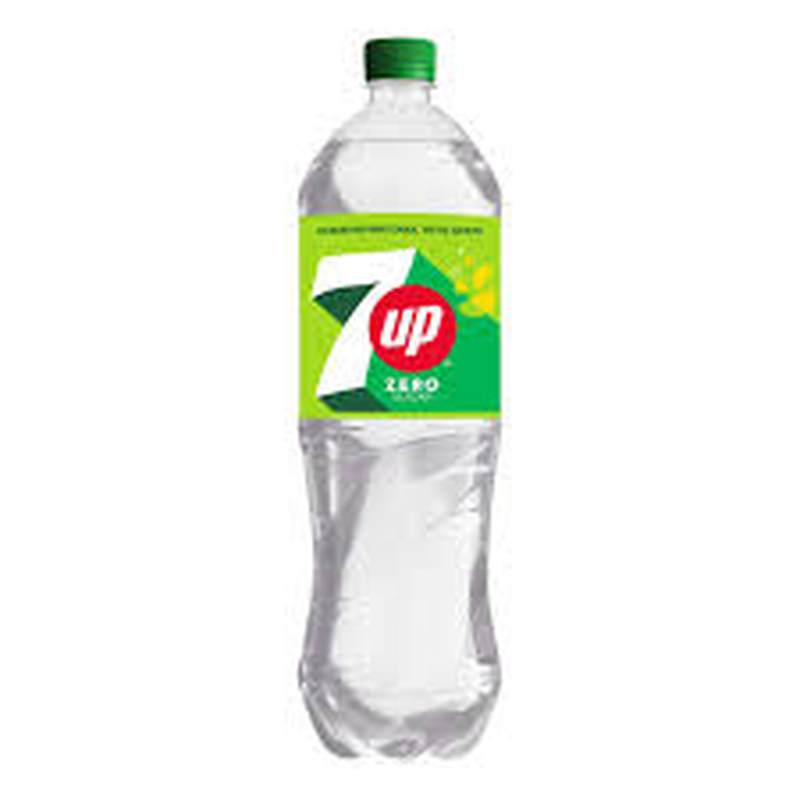 Вода солодка 7UP зеро 1л