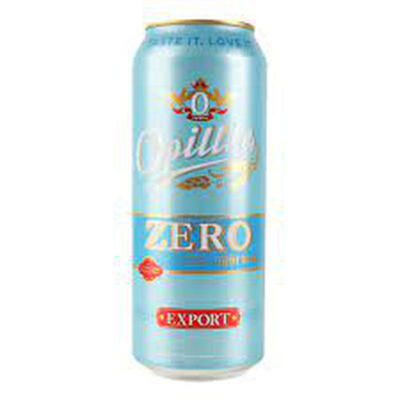 Пиво Опілля Експорт Zero 0,5л без/алк ж/б