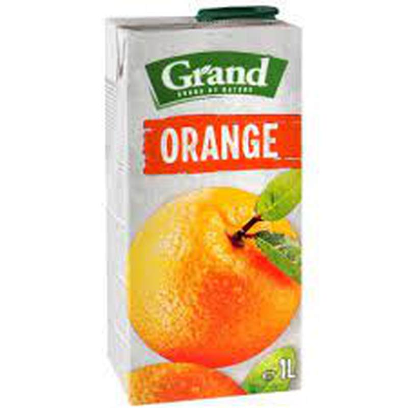 Напій соковий Гранд апельсин 1л/Польща