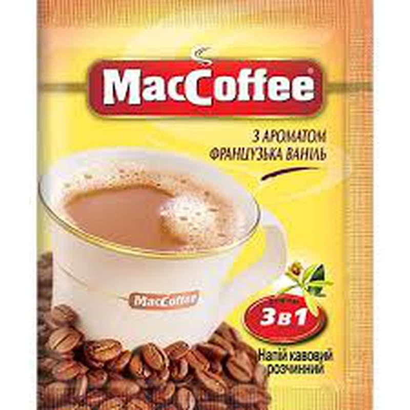 Мак-кава франц. ваніль 18г