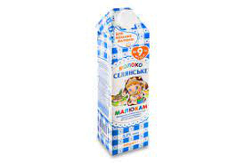 Молоко Селянське малюкам від 9 міс. 3,2% 950г