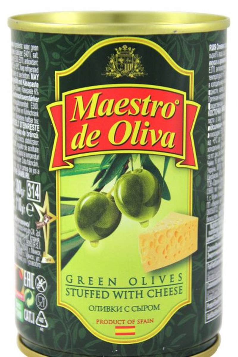 Оливки Маестро де Оліва з сиром 300г /Іспанія