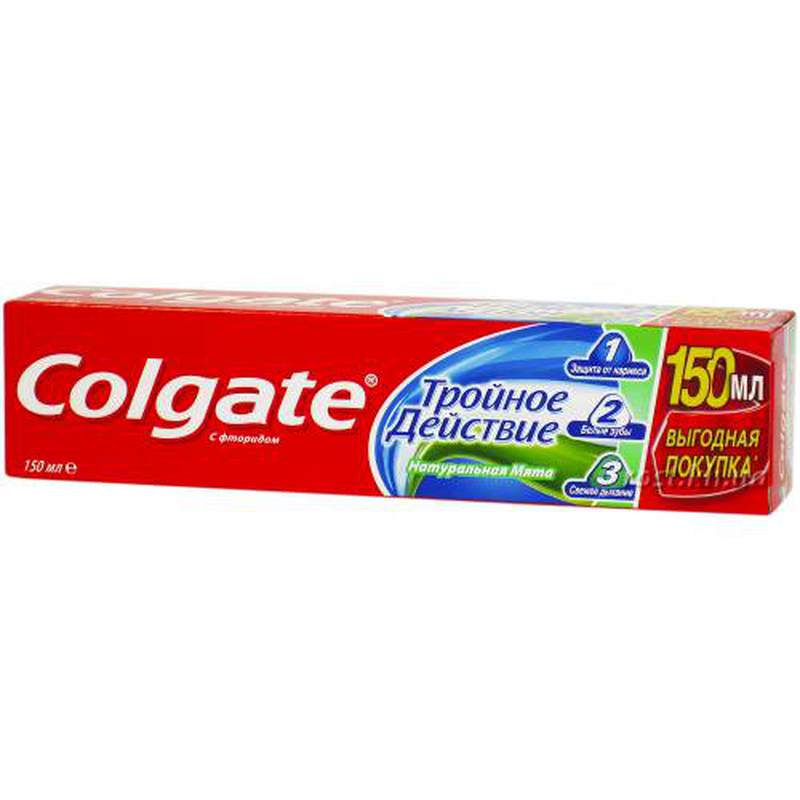 Зубна паста Колгейт Потрійна дія 150мл