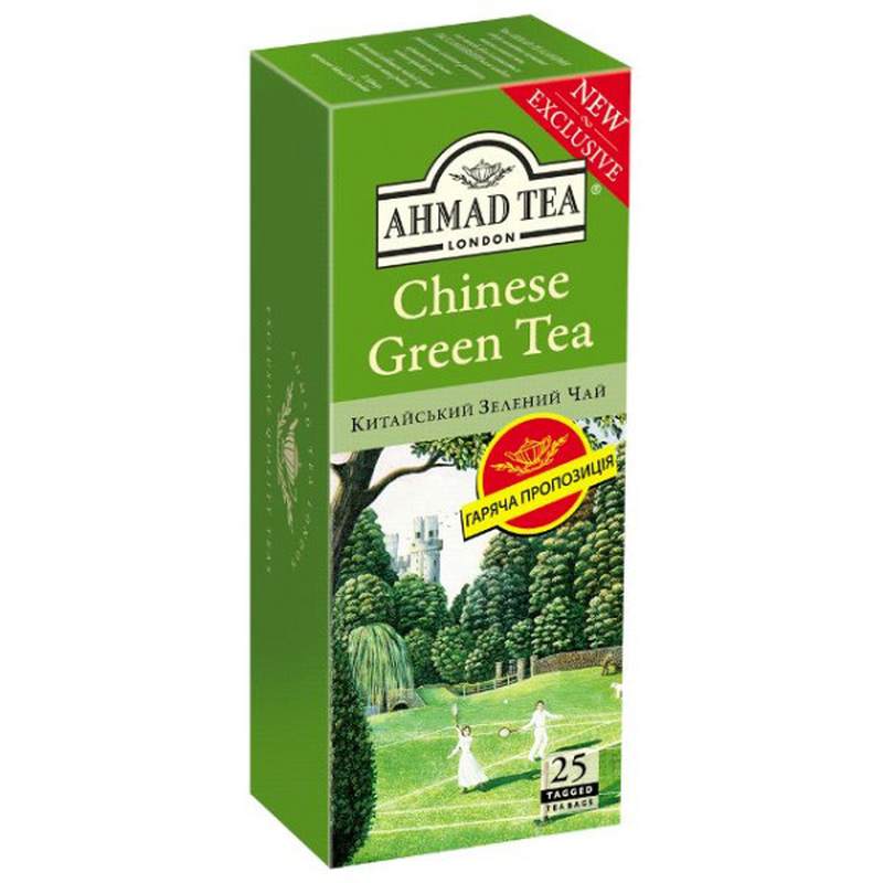 Чай Ахмад Китайський Зелений 25п