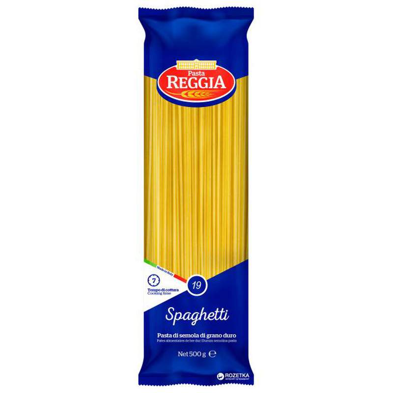 Макарони Реджія 500г №19 спагетті/Італія