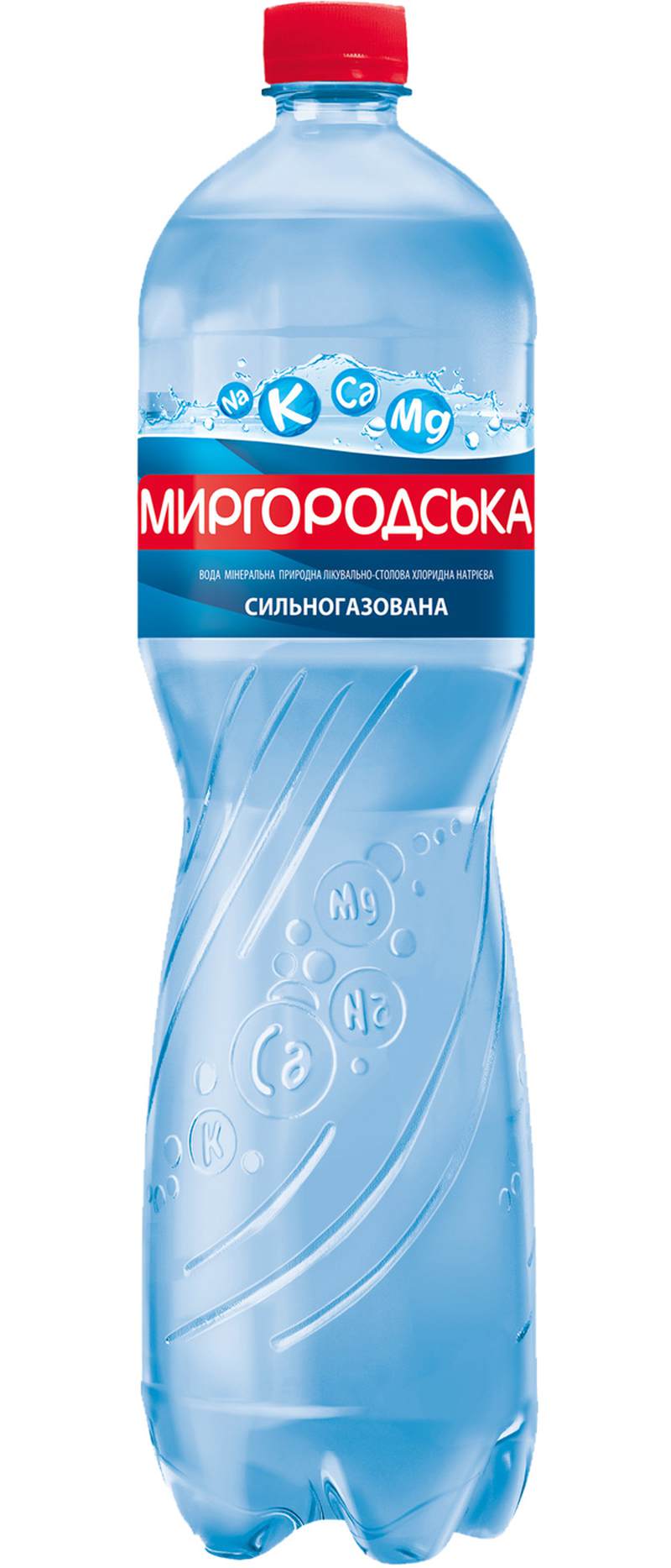 'Вода мінеральна Миргородська газ 1,5л
