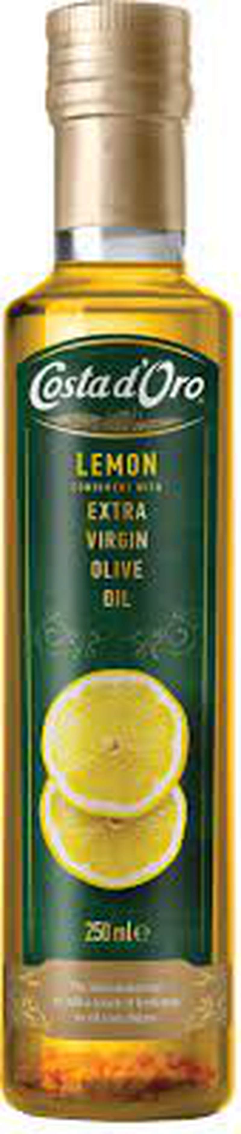 Олія оливкова аромат. Коста ДОРО лимон 250г/Італія