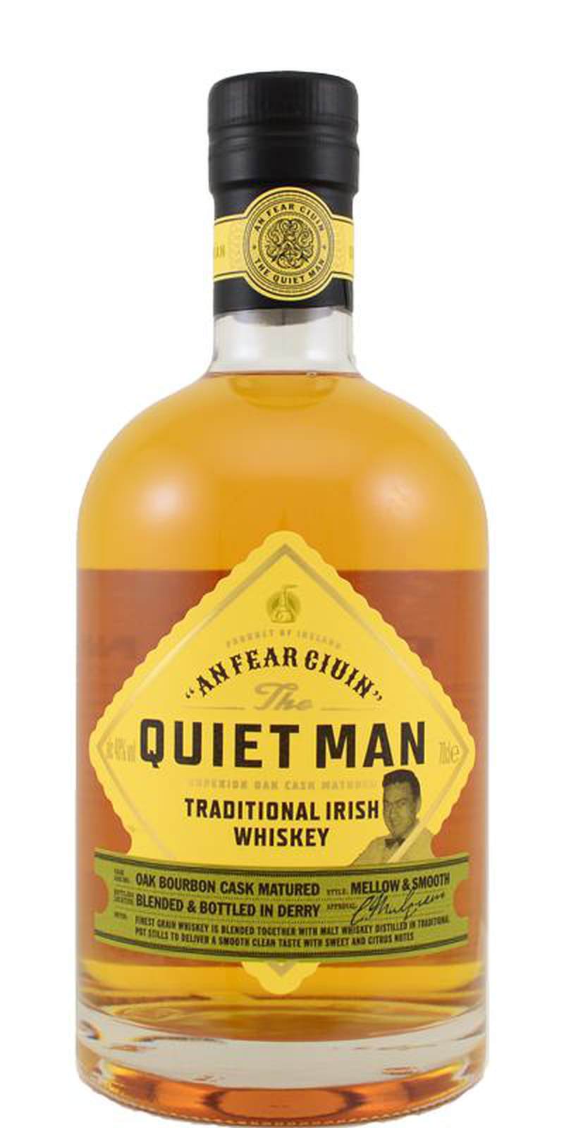 Віскі Ірландія The Quiet Man 0,7л 40%