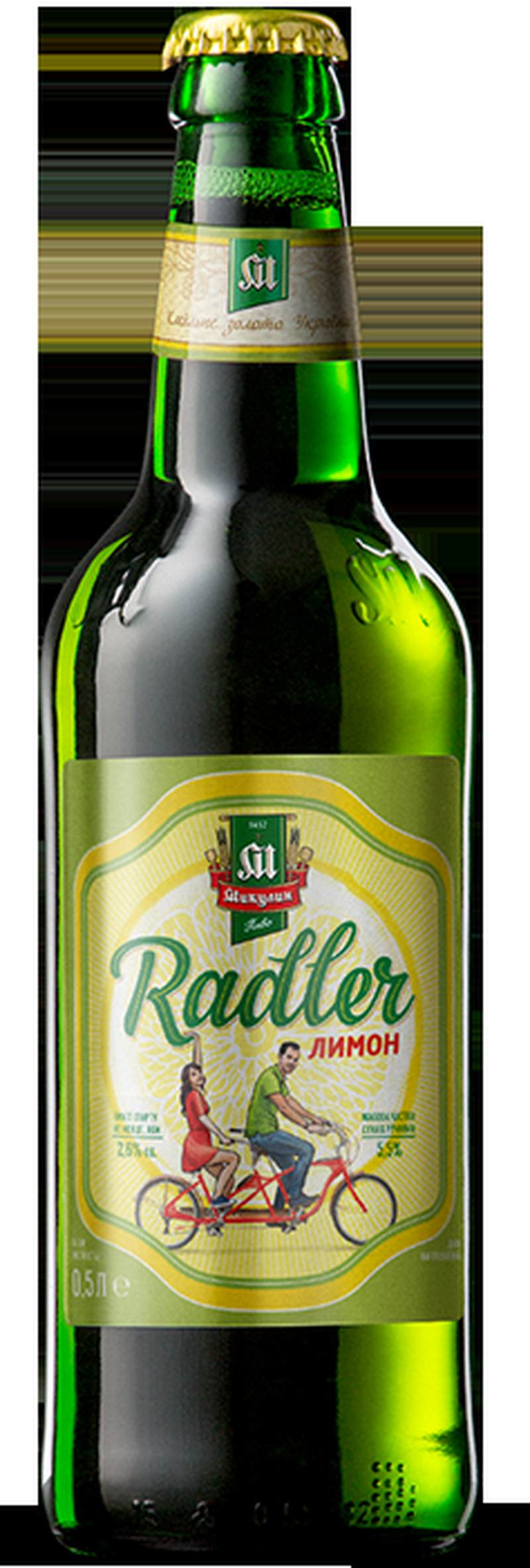 Пиво Микулин Радлер лимон 0,5л