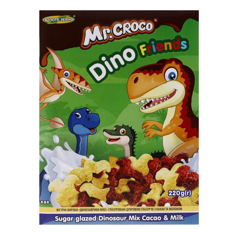 Готовий сніданок ЗЗ Динозаврики мікс 220г